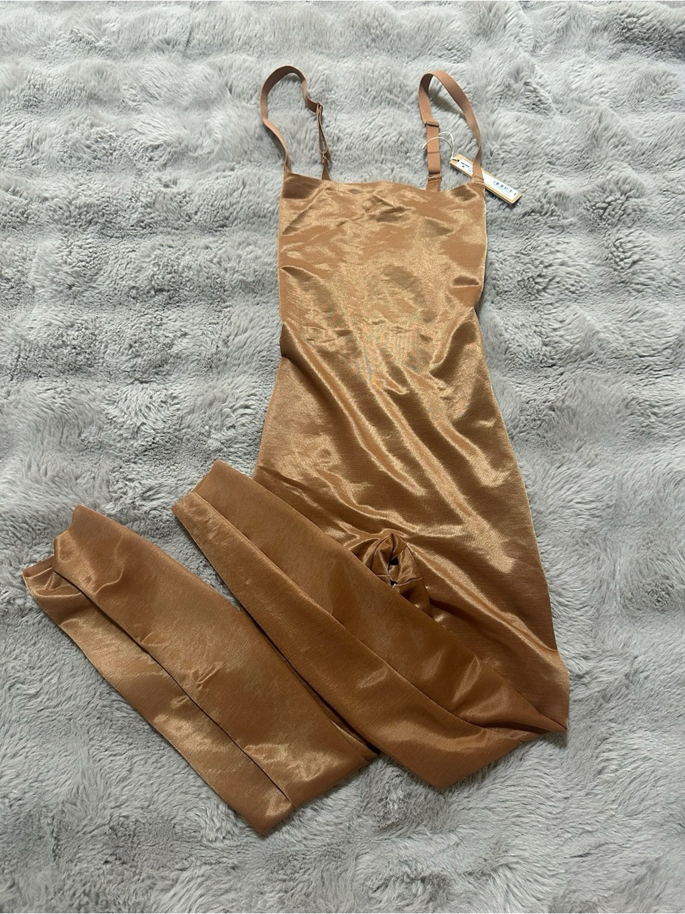 NWT SKIMS SIMPLY BARE LOW BACK CATSUIT XXS